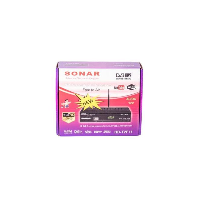 Sonar Free To Air Digital Decorder Full HD 1080P