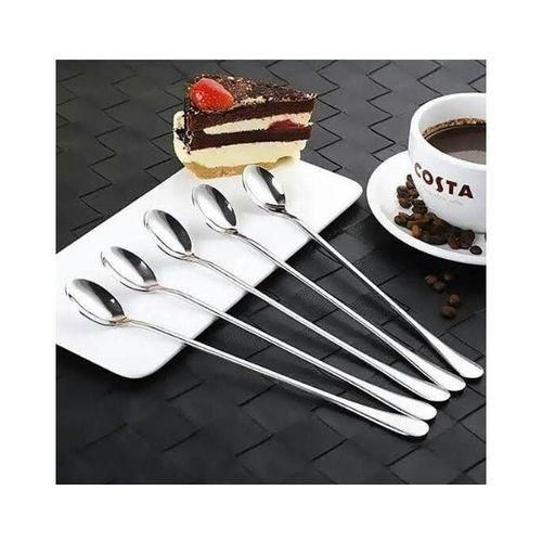 Long Handle Teaspoons Desert Ice Cream Coffee Mixing Coffee Tea Spoon Kitchen Dining Set