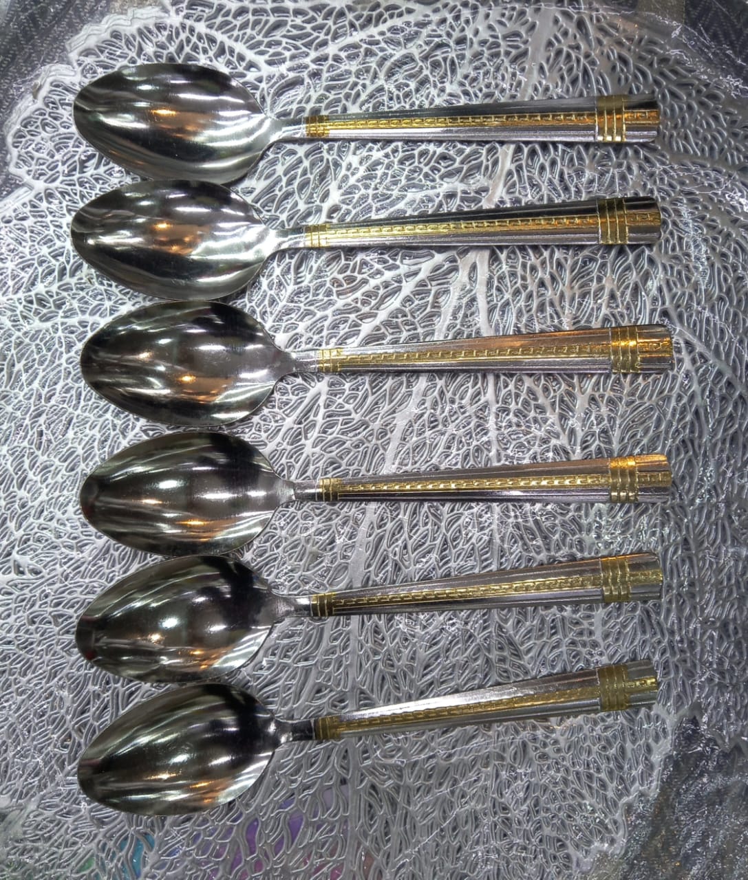 Heavy Dinner Spoons,6, 12 Pieces Stainless Steel Table Spoon, Soup Spoons, Spoons Sliverware Dishwasher Safe Set of 6, 12