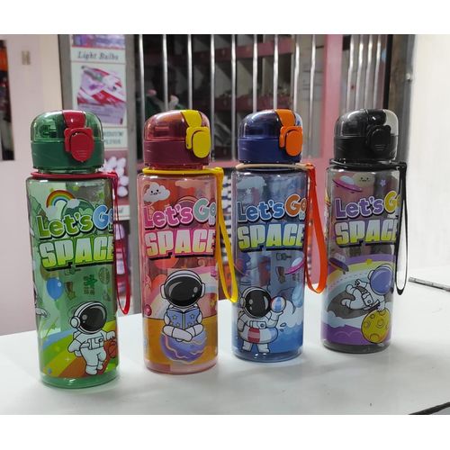 700ml kids space water, bottle, kids water bottle, Lets go space kids water bottle