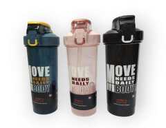 Move bottle 800ml gym motivational water 1pc