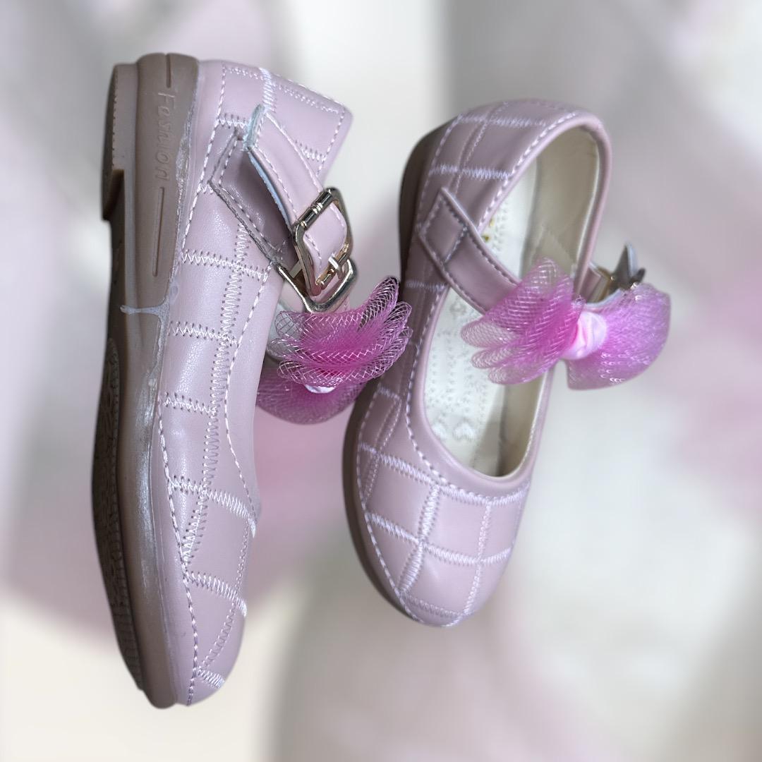High Quality Fashion Girls Flat Shoes Doll Shoes Closed Kids Shoes