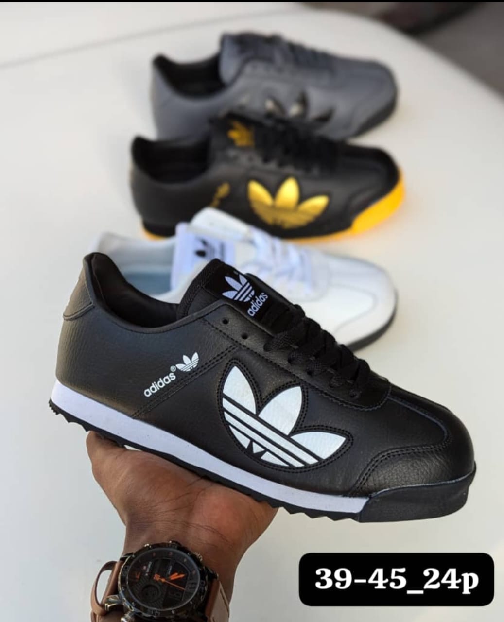 High Quality Adidas Samoa Double Sole Unisex Sneaker Ladies and Gentlemen Women and Men Shoes