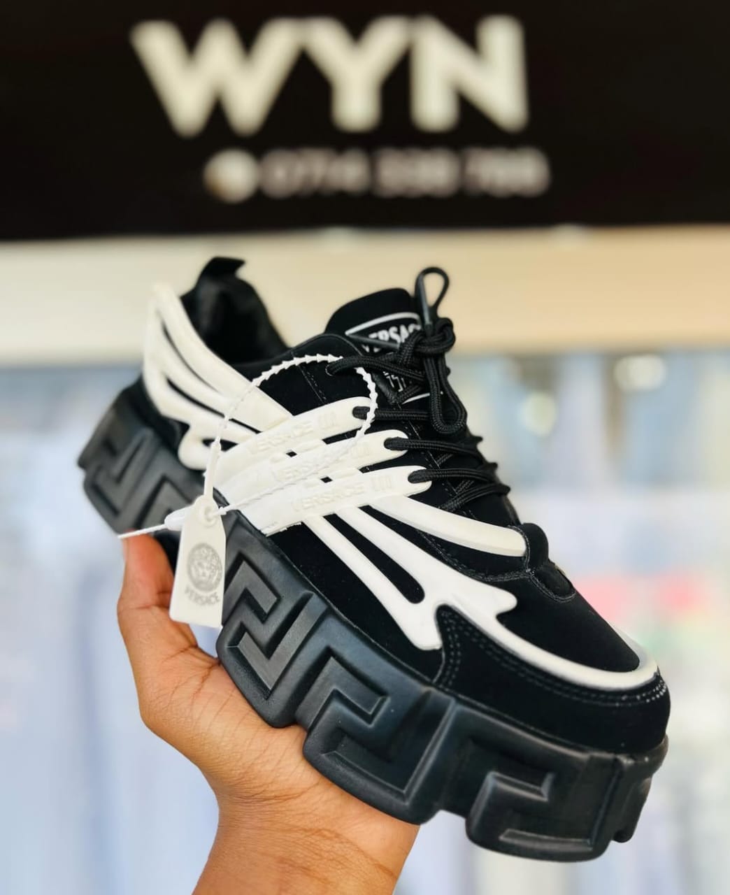 Latest Trending Original Versace Unisex Men and Women Sneaker Shoe