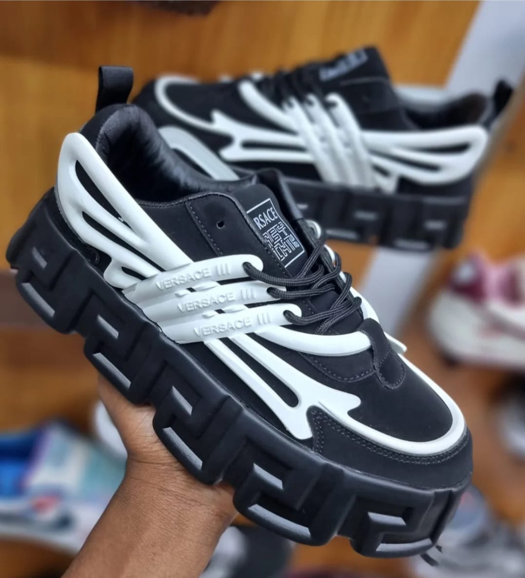 Latest Trending Original Versace Unisex Men and Women Sneaker Shoe