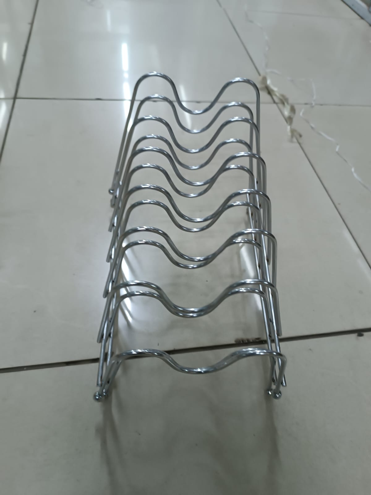 High Quality Stainless Steel Pot Lid/Plate Organizer Holder/Stand