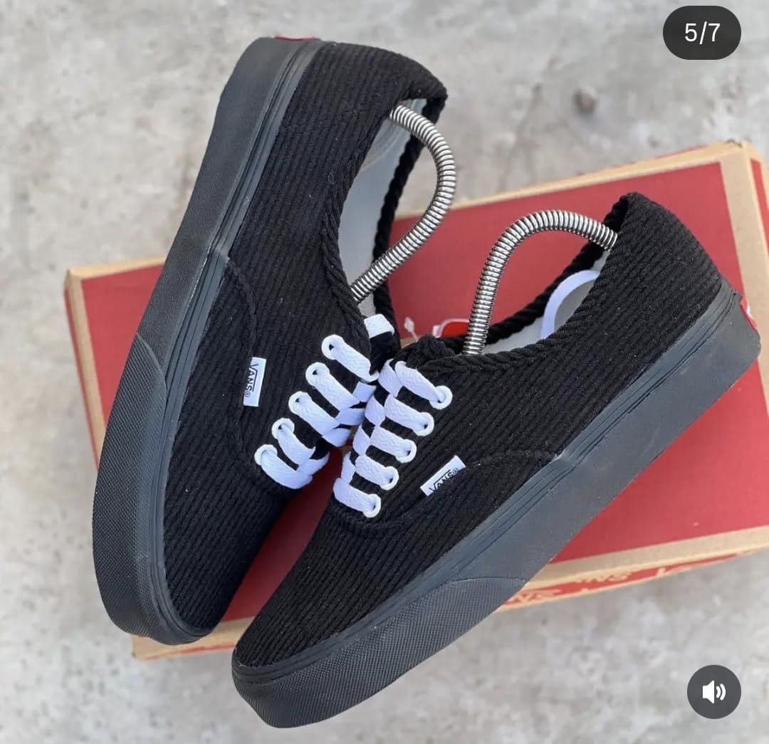 Corduroy Vans Off the Wall Unisex Old Skool Men Women Fashion Shoes Fabric Vans