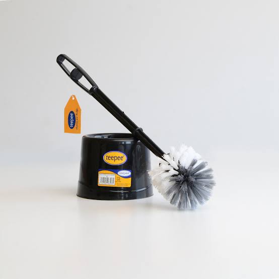 Teepee Heavy-Duty Toilet Brush/Toilet cleaner/Toilet scrubber with Holder – Durable Bristles & Hygienic Desig