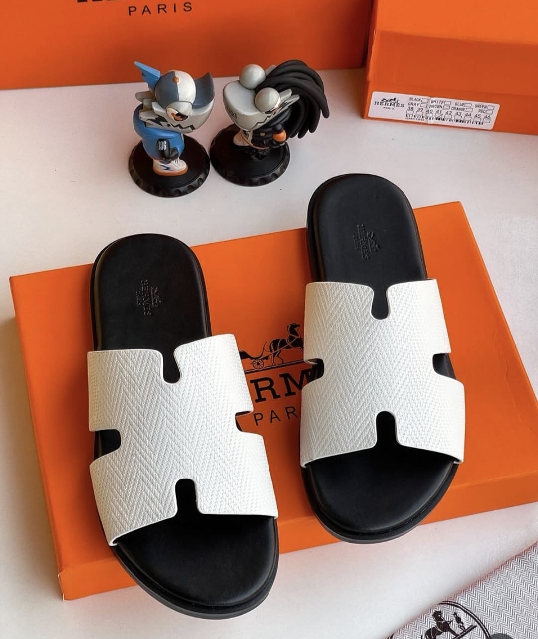 [KILIMALL SPECIAL OFFERS] Open White Sandals Men's Summer Slides Opens Rubber Sole New Sandals and Slippers Men's Sandals Adult Beach Open Shoes Non-slip Open-toe Generic Slides Sandals Sizes 40-44