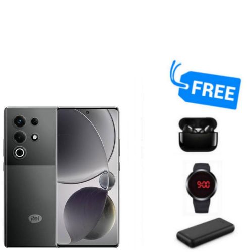 Itel S25 ULTRA,AMOLED SCREEN DISPLAY,UPTO 16GB RAM & 256GB ROM,5000MAH,DUAL SIM,FREEBIES PACK