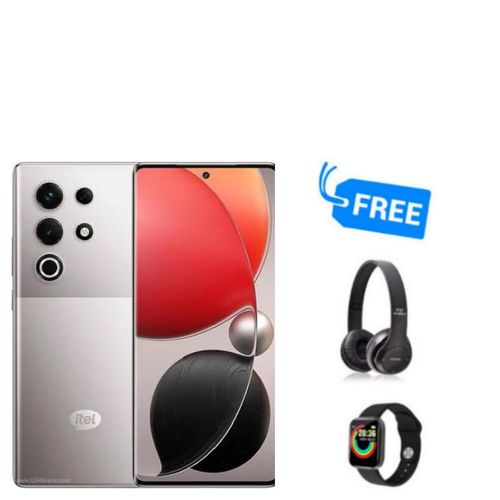 Itel S25 ULTRA,AMOLED DISPLAY,8GB RAM +8GB RAM & 256GB ROM,ANDROID 14,FREE HEADPHONES & SMART WATCH