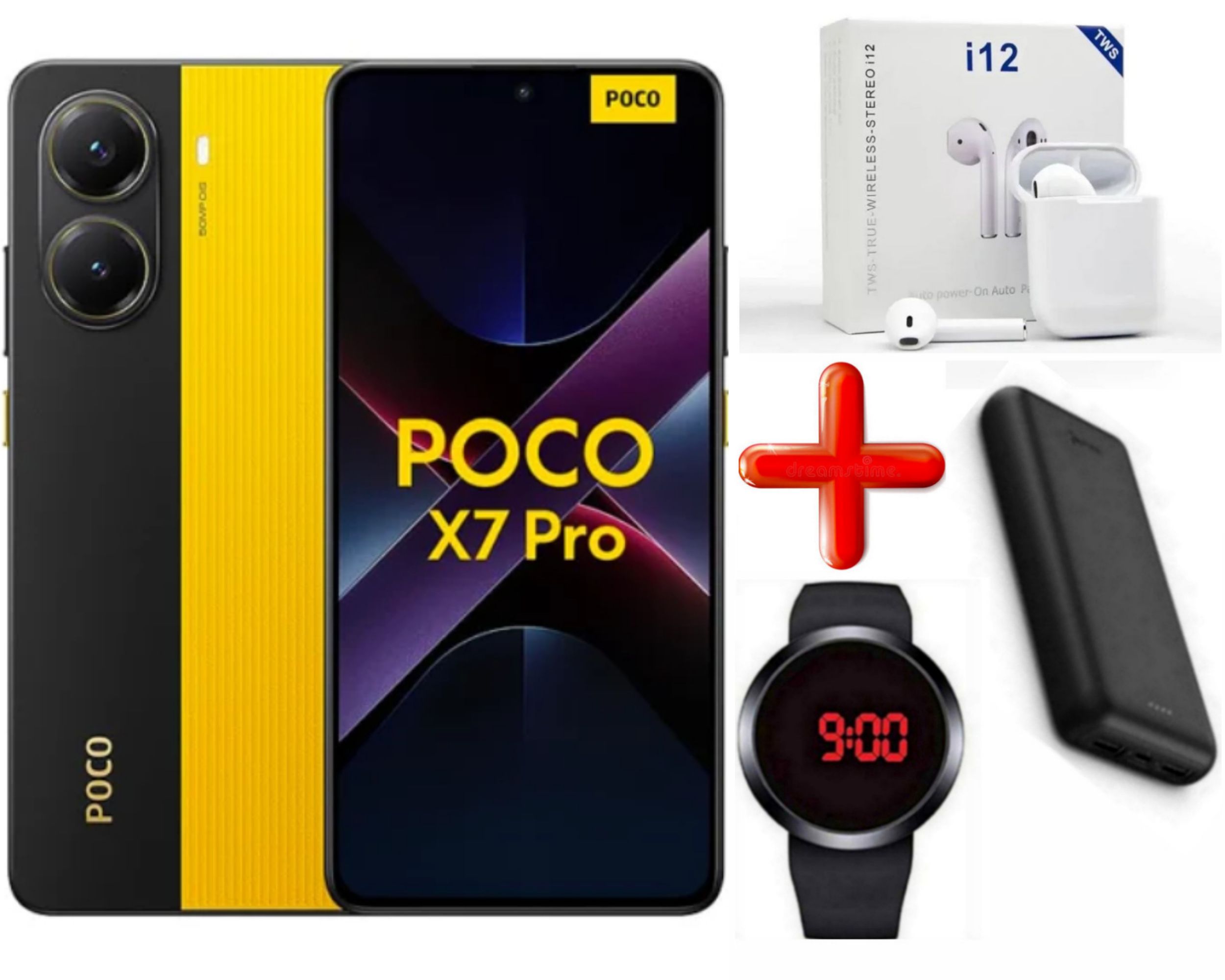 Xiaomi Poco X7 Pro 5G 512GB ROM + 12GB RAM 6.67" 120Hz HDR10+ AMOLED Display 50MP+20MP Camera Huge 6000mAh Battery 90W Fast Charging Dust/Water Resistant 8400 Ultra Android + FREE GIFTS AVAILABLE