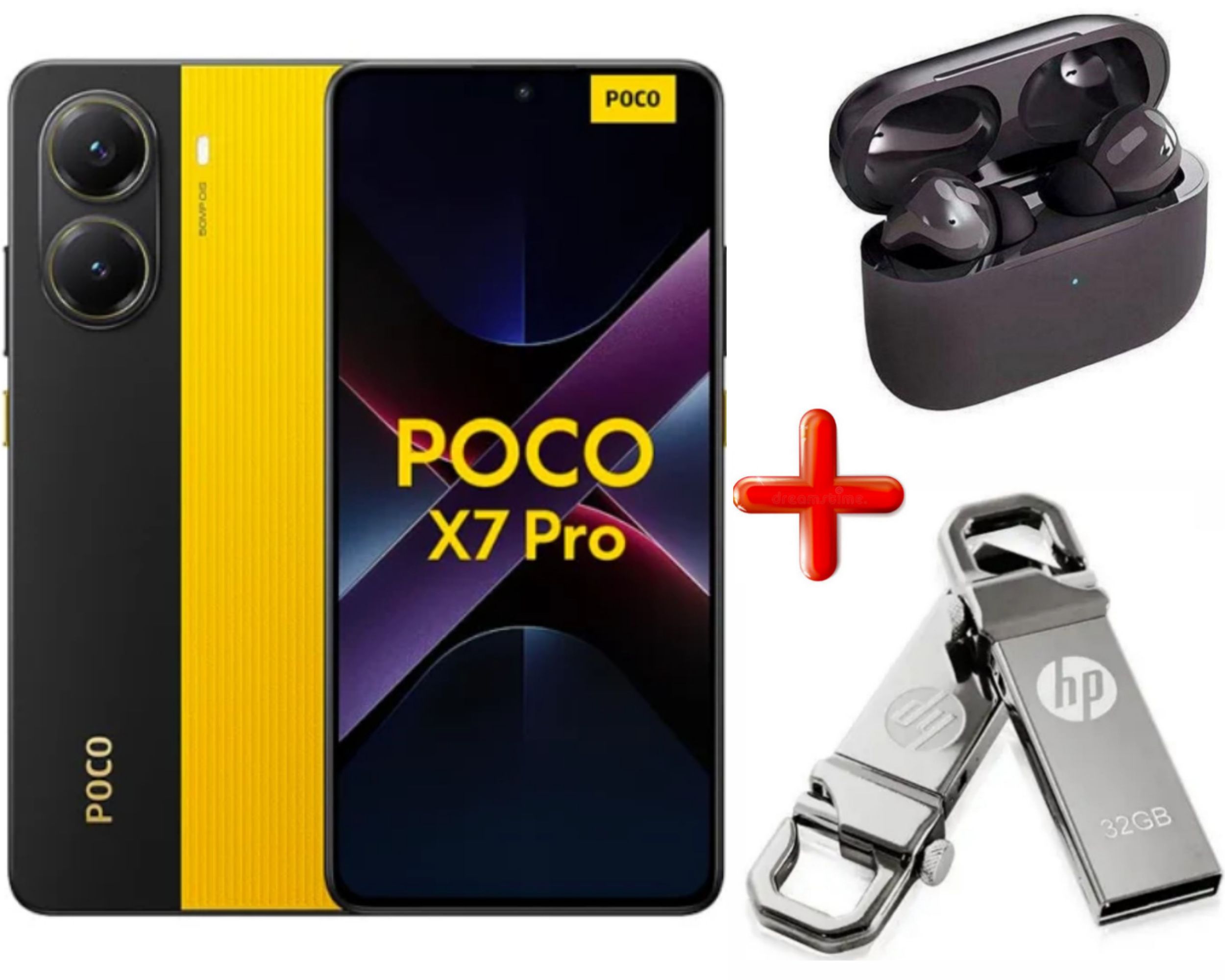 Xiaomi Poco X7 Pro 5G 512GB ROM + 12GB RAM 6.67" 120Hz HDR10+ AMOLED Display 50MP+20MP Camera Huge 6000mAh Battery 90W Fast Charging Dust/Water Resistant 8400 Ultra Android + FREE GIFTS AVAILABLE