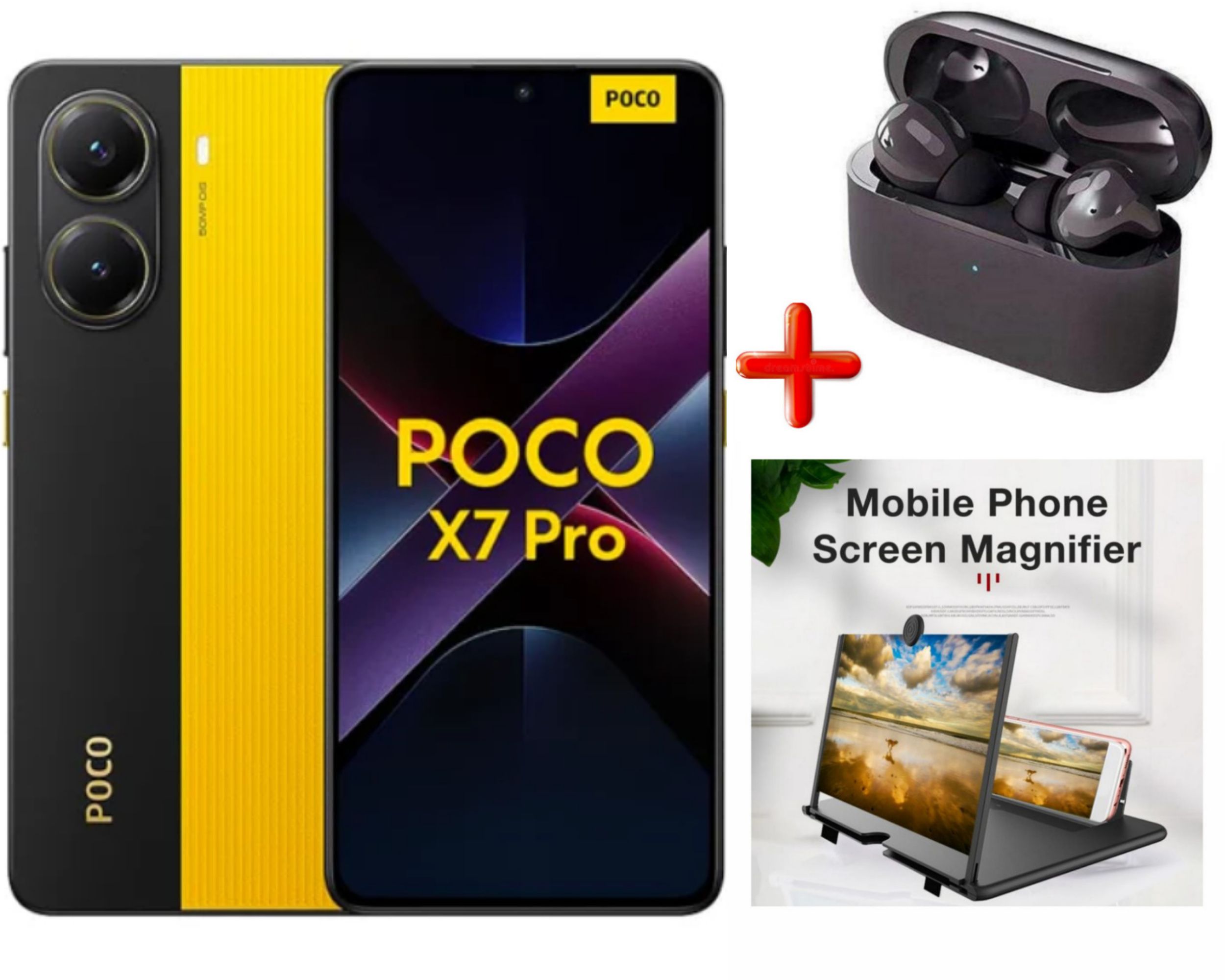Xiaomi Poco X7 Pro 5G 512GB ROM + 12GB RAM 6.67" 120Hz HDR10+ AMOLED Display 50MP+20MP Camera Huge 6000mAh Battery 90W Fast Charging Dust/Water Resistant 8400 Ultra Android + FREE GIFTS AVAILABLE