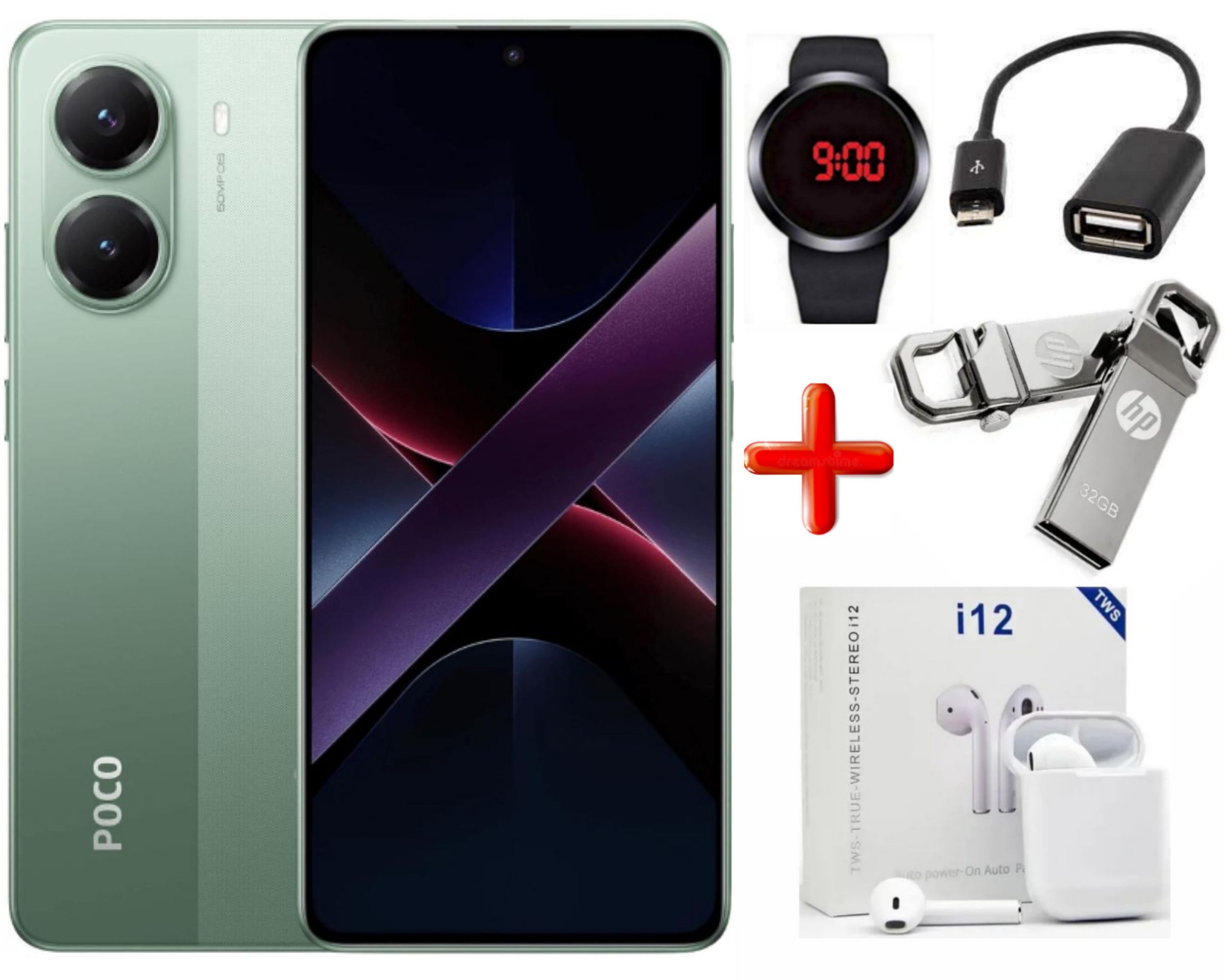 Xiaomi Poco X7 Pro 5G 512GB ROM + 12GB RAM 6.67" 120Hz HDR10+ AMOLED Display 50MP+20MP Camera Huge 6000mAh Battery 90W Fast Charging Dust/Water Resistant 8400 Ultra Android + FREE GIFTS AVAILABLE