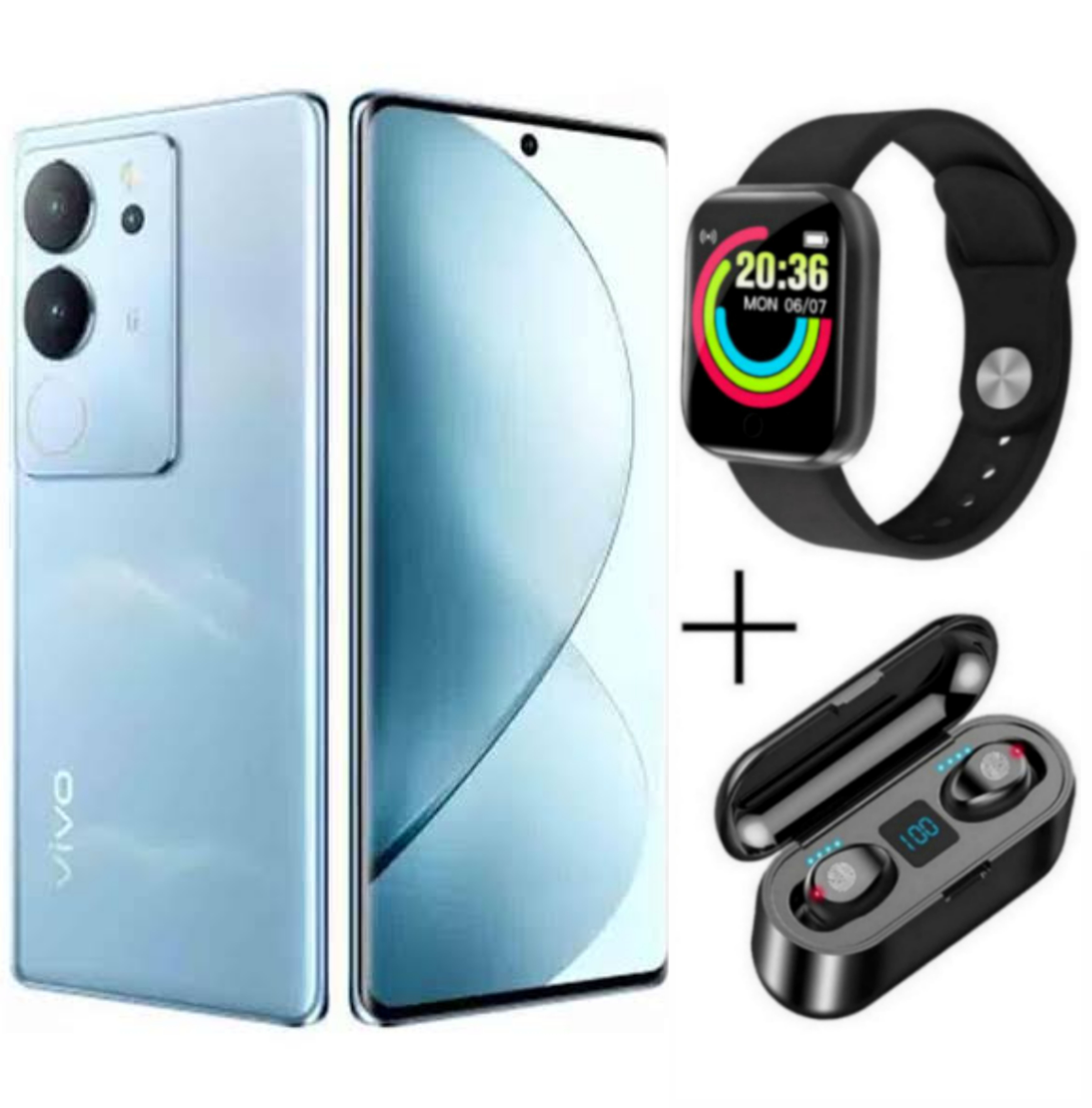 Vivo Y29 DISPLAY 6.68 INCHES 8GB RAM +128GB ROM 6500MAH BATTERY+ 44W FLASH CHARGE DUAL SIM REAR CAMERA 50mp FRONT CAMERA 8mp ANDROID 14 PHONE SMARTPHONE + FREE GIFTS