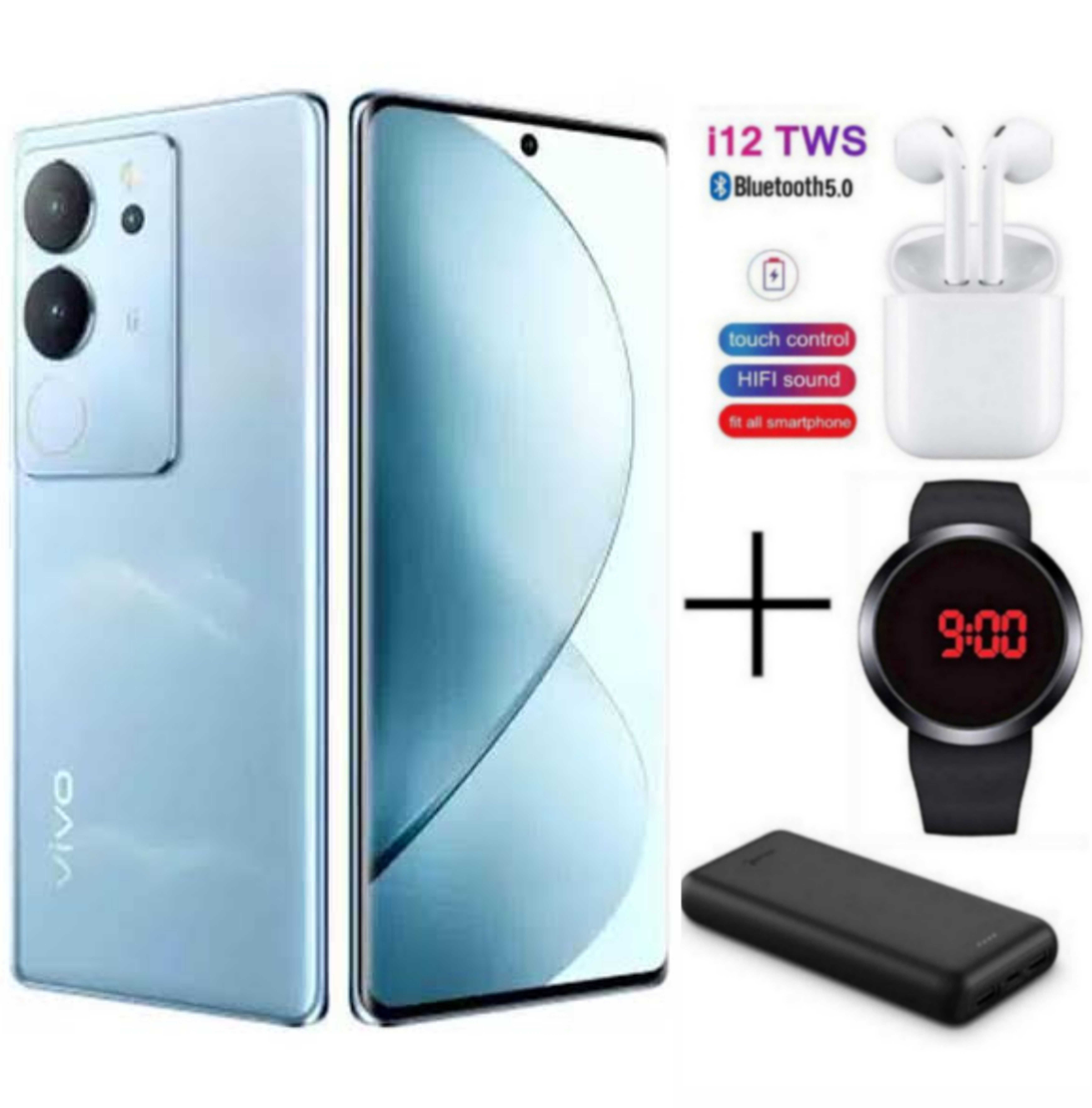 Vivo Y29 DISPLAY 6.68 INCHES 8GB RAM + 256GB ROM 6500MAH BATTERY+ 44W FLASH CHARGE DUAL SIM REAR CAMERA 50mp FRONT CAMERA 8mp ANDROID 14 PHONE SMARTPHONE + FREE GIFTS