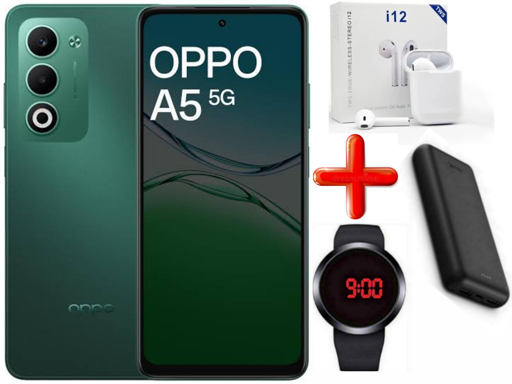 Brand New OPPO A5 128GB ROM + 6GB RAM 6.67" 120Hz 45W SUPER 6000mAh Large Battery IP65 Water Dust Resistance MTK Density 6300 50MP Android 15 Type-C Charge Smart Phones phone