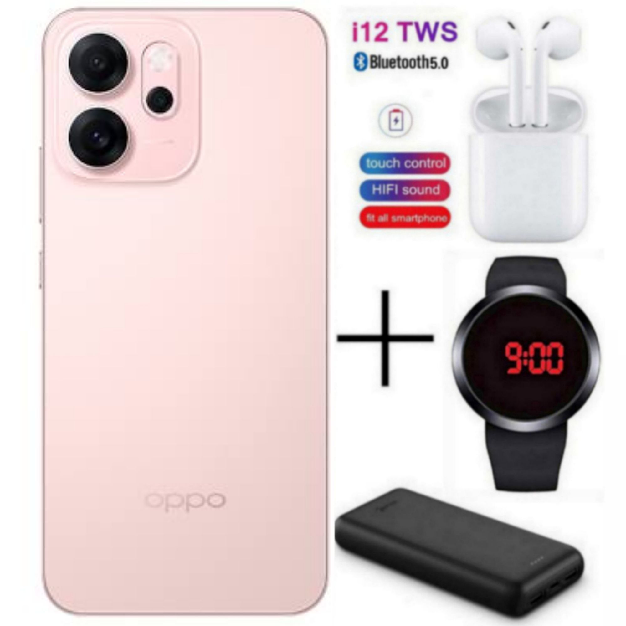 [Free Gift] Brand New OPPO Reno14 F 5G 512GB+12GB 6.57" 120Hz AMOLED 6000mAh 45W 50MP Camera Snapdragon 6 Gen 1 Android 15 Fingerprint Face Unlock Dual SIM Smart Phones oppo reno 14 + Free Gifts