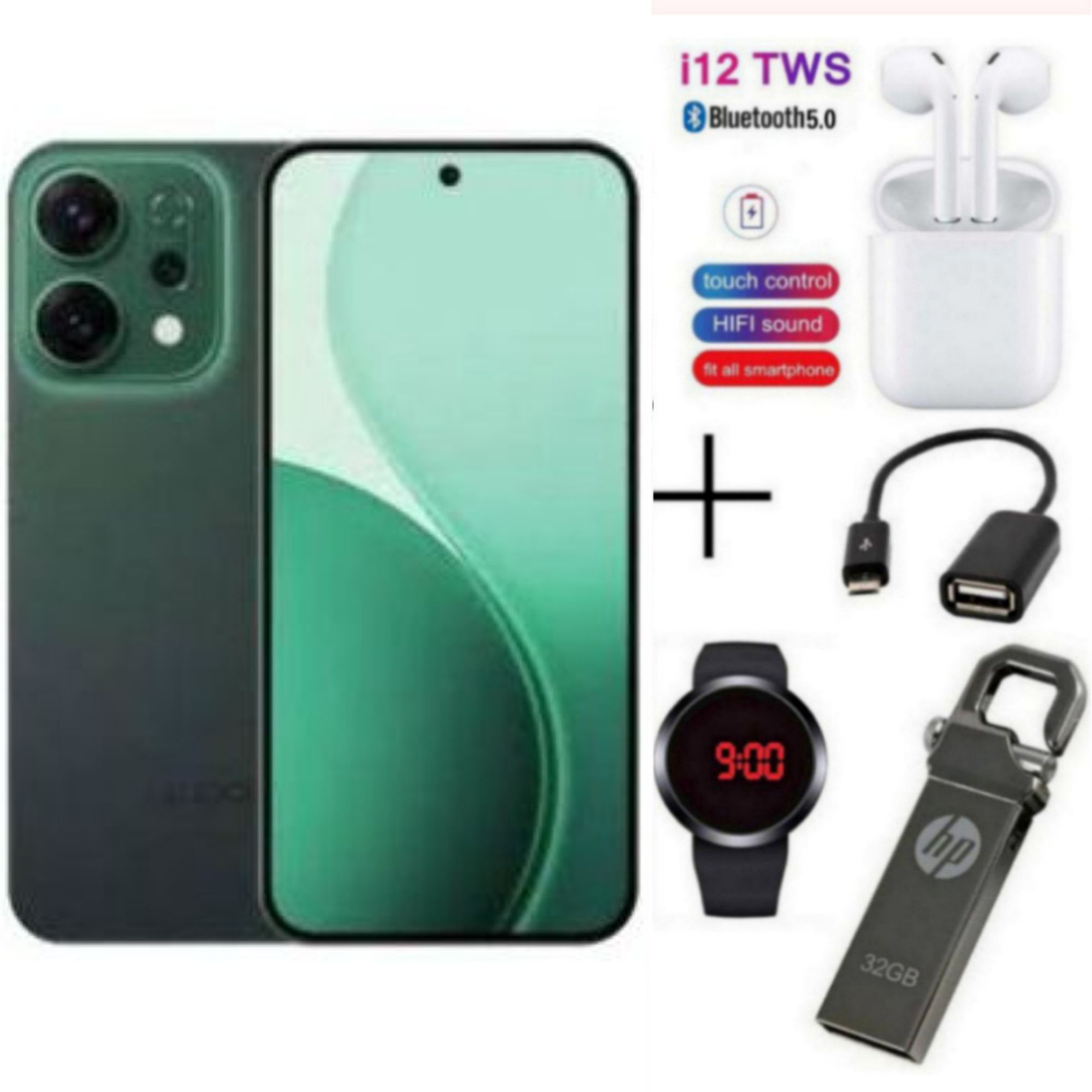 [Free Gift] Brand New OPPO Reno14 F 5G 512GB+12GB 6.57" 120Hz AMOLED 6000mAh 45W 50MP Camera Snapdragon 6 Gen 1 Android 15 Fingerprint Face Unlock Dual SIM Smart Phones oppo reno 14 + Free Gifts
