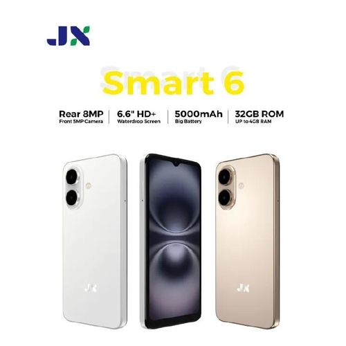BEST OFFER!!! Jx Smart 6,LCD DISPLAY 6.6" 32GB + 4GB RAM (Dual Sim) 8MP Android 13 ,5000mAh