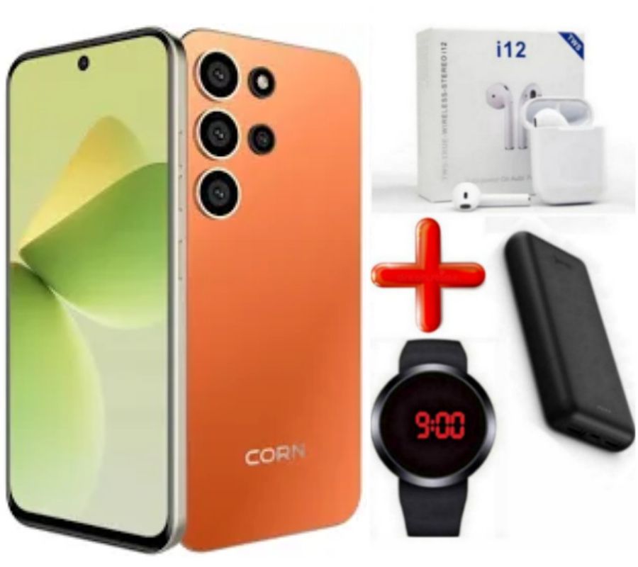 [NEW DEAL!!!] CORN LUMIA S26 MAX 6.67"HD STORAGE 64GB ROM +5(2+3) GB RAM STRONG BATTERY 5000mAh DUAL SIM CARD SMART PHONE SIDE-MOUNTED FINGERPRINT FACE UNLOCK,13MP ULTRA CAMERA 8MP Selfie + FREE GIFTS