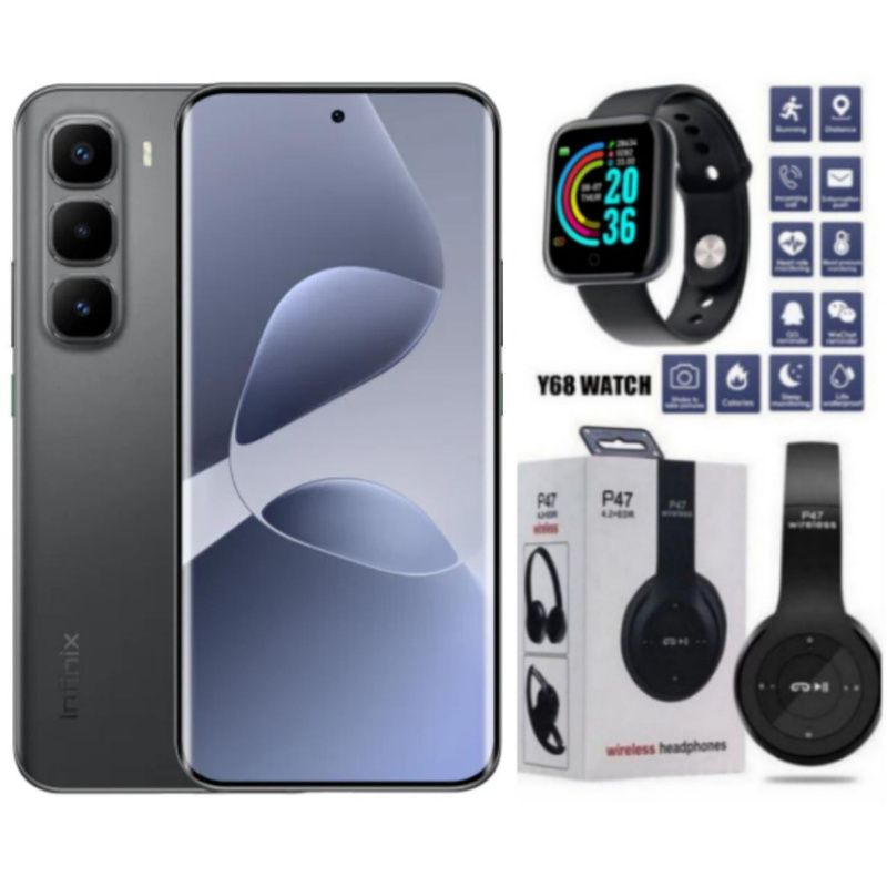 [SUPER DEALS!!!] Infinix Hot 60i 128GB ROM + 12(6+6) GB RAM 6.7" 120Hz 4G Slim Phone Dual SIM 5160mAh 45W Fast Charging 50MP Camera Fingerprint Lock IP64 Gyroscope G81 Ultimate One-Tap AI Smart Phones