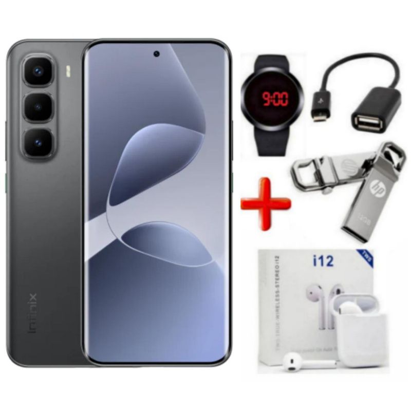 [SUPER DEALS!!!] Infinix Hot 60i 128GB ROM + 12(6+6) GB RAM 6.7" 120Hz 4G Slim Phone Dual SIM 5160mAh 45W Fast Charging 50MP Camera Fingerprint Lock IP64 Gyroscope G81 Ultimate One-Tap AI Smart Phones