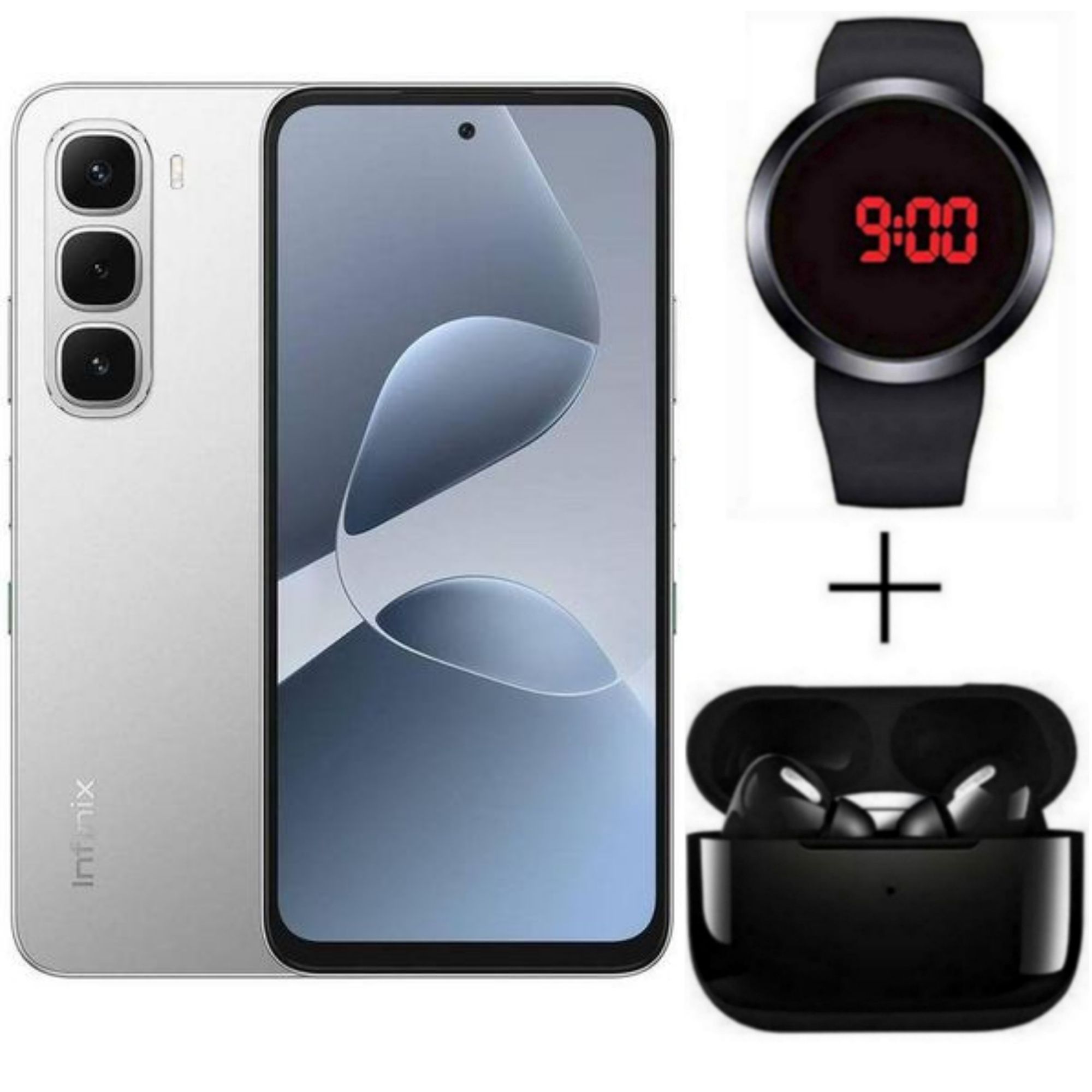 [SUPER DEALS!!!] Infinix Hot 60i 128GB ROM + 8(4+4) GB RAM 6.7" 120Hz 4G Slim Phone Dual SIM 5160mAh 45W Fast Charging 50MP Camera Fingerprint Lock IP64 Gyroscope G81 Ultimate One-Tap AI Smart Phones
