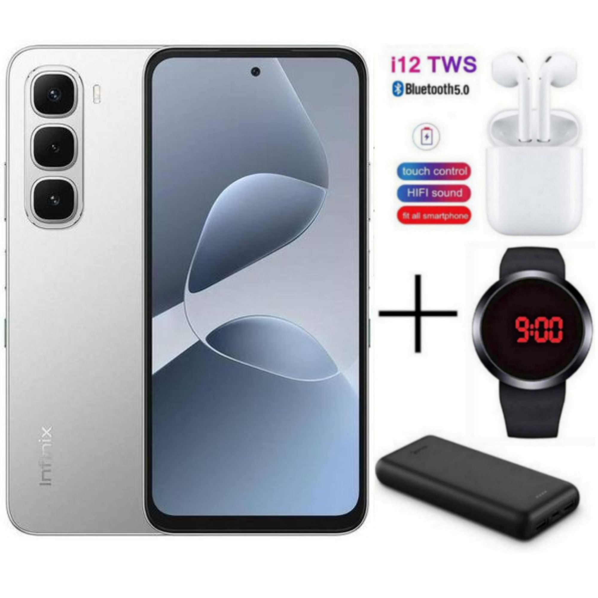 [SUPER DEALS!!!] Infinix Hot 60i 128GB ROM + 8(4+4) GB RAM 6.7" 120Hz 4G Slim Phone Dual SIM 5160mAh 45W Fast Charging 50MP Camera Fingerprint Lock IP64 Gyroscope G81 Ultimate One-Tap AI Smart Phones