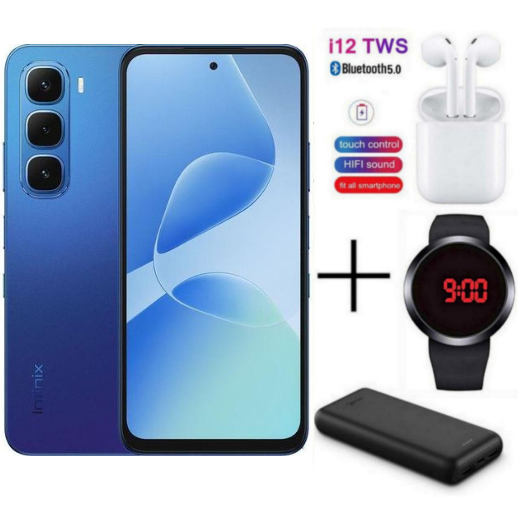[SUPER DEALS!!!] Infinix Hot 60i 128GB ROM + 8(4+4) GB RAM 6.7" 120Hz 4G Slim Phone Dual SIM 5160mAh 45W Fast Charging 50MP Camera Fingerprint Lock IP64 Gyroscope G81 Ultimate One-Tap AI Smart Phones