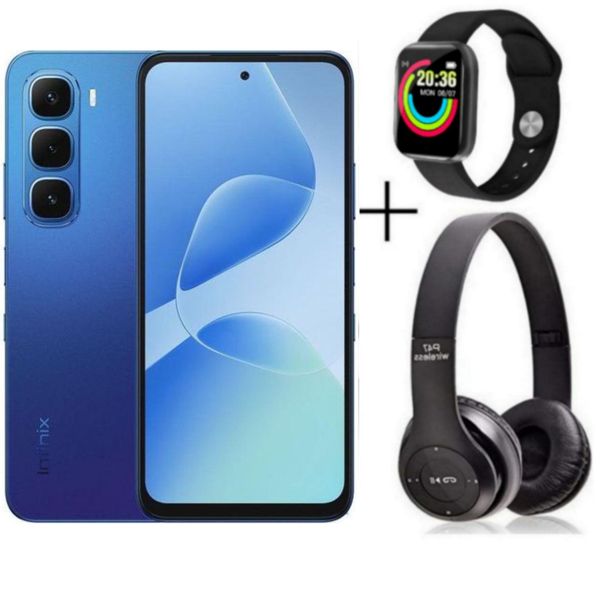 [SUPER DEALS!!!] Infinix Hot 60i 128GB ROM + 8(4+4) GB RAM 6.7" 120Hz 4G Slim Phone Dual SIM 5160mAh 45W Fast Charging 50MP Camera Fingerprint Lock IP64 Gyroscope G81 Ultimate One-Tap AI Smart Phones