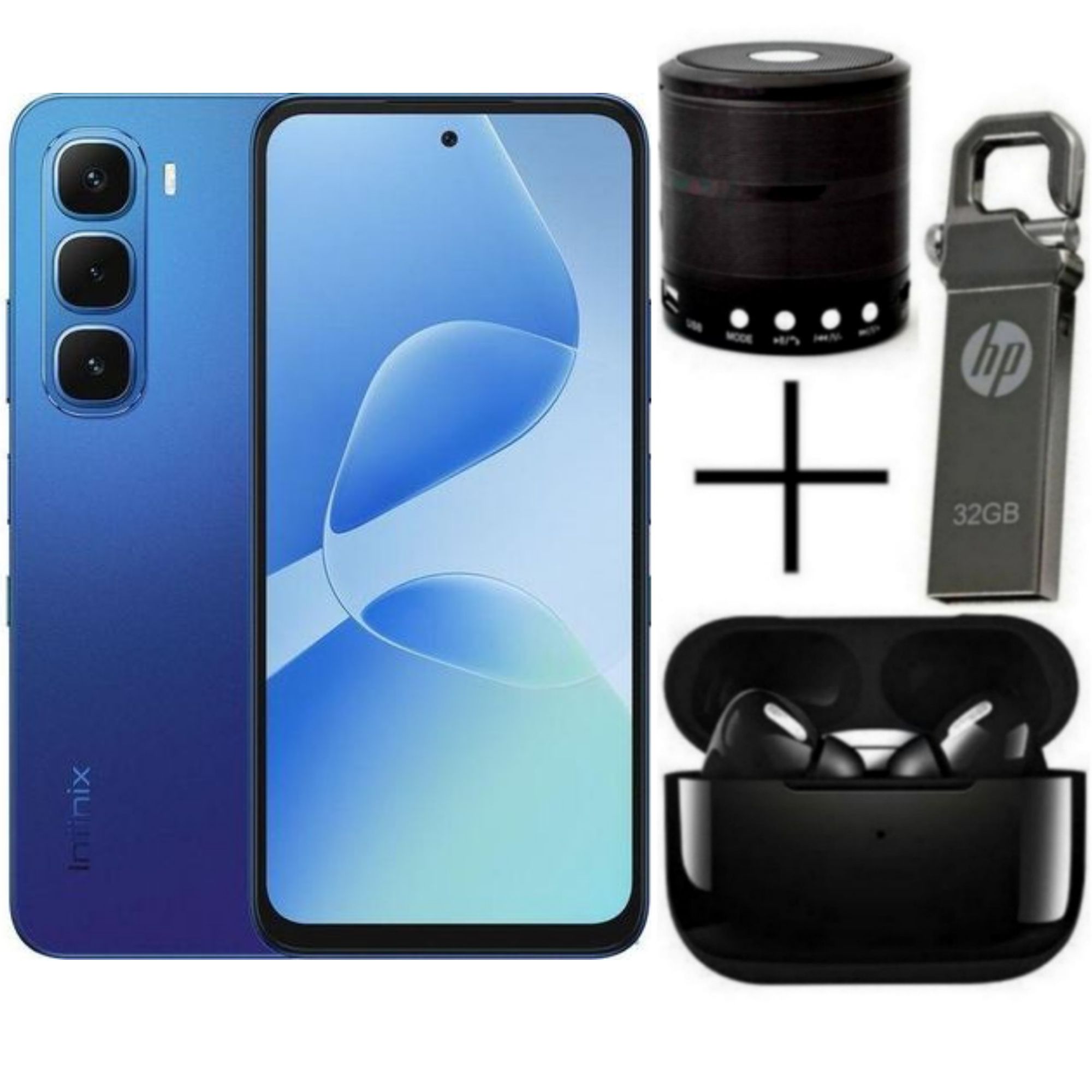 [SUPER DEALS!!!] Infinix Hot 60i 128GB ROM + 8(4+4) GB RAM 6.7" 120Hz 4G Slim Phone Dual SIM 5160mAh 45W Fast Charging 50MP Camera Fingerprint Lock IP64 Gyroscope G81 Ultimate One-Tap AI Smart Phones