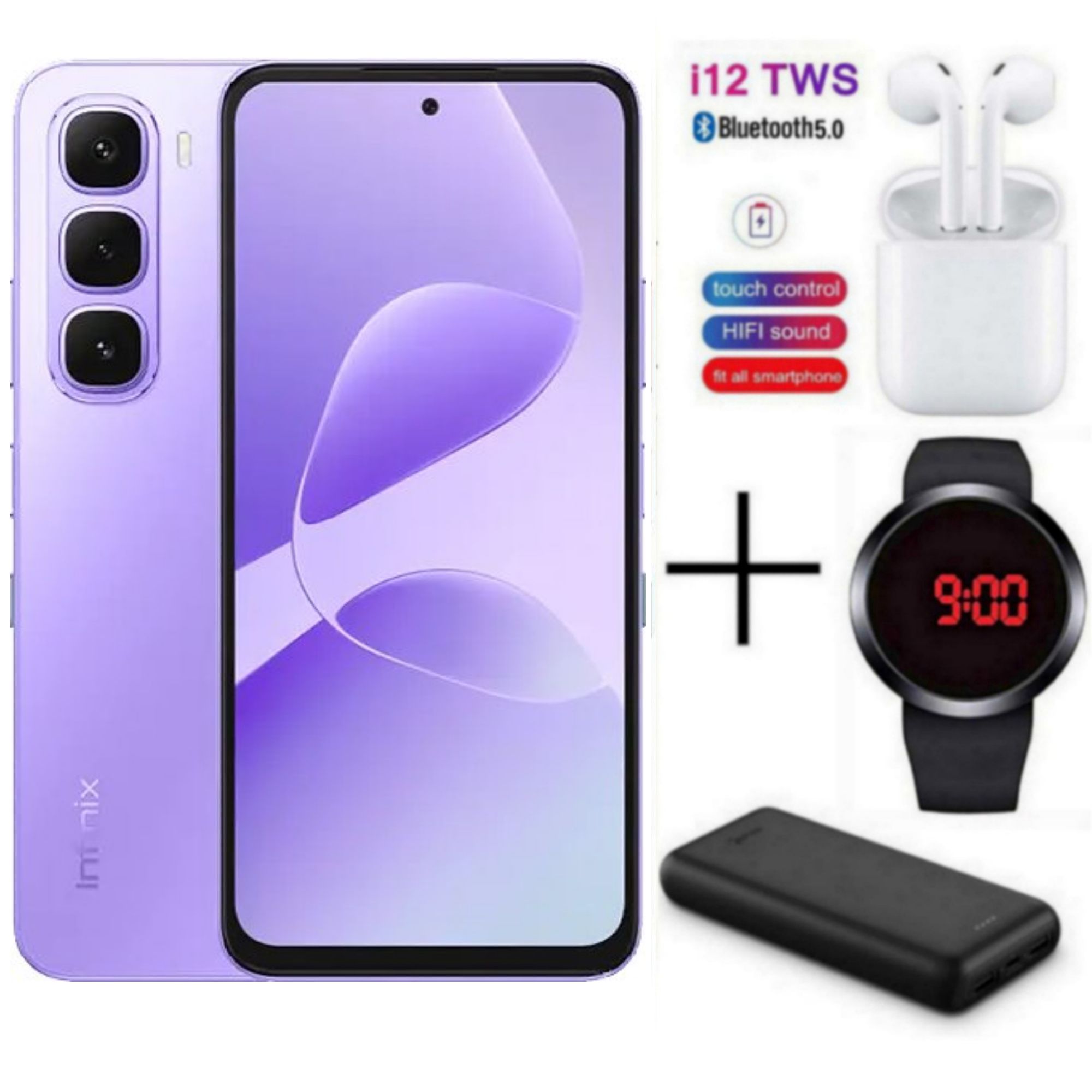 [SUPER DEALS!!!] Infinix Hot 60i 128GB ROM + 8(4+4) GB RAM 6.7" 120Hz 4G Slim Phone Dual SIM 5160mAh 45W Fast Charging 50MP Camera Fingerprint Lock IP64 Gyroscope G81 Ultimate One-Tap AI Smart Phones