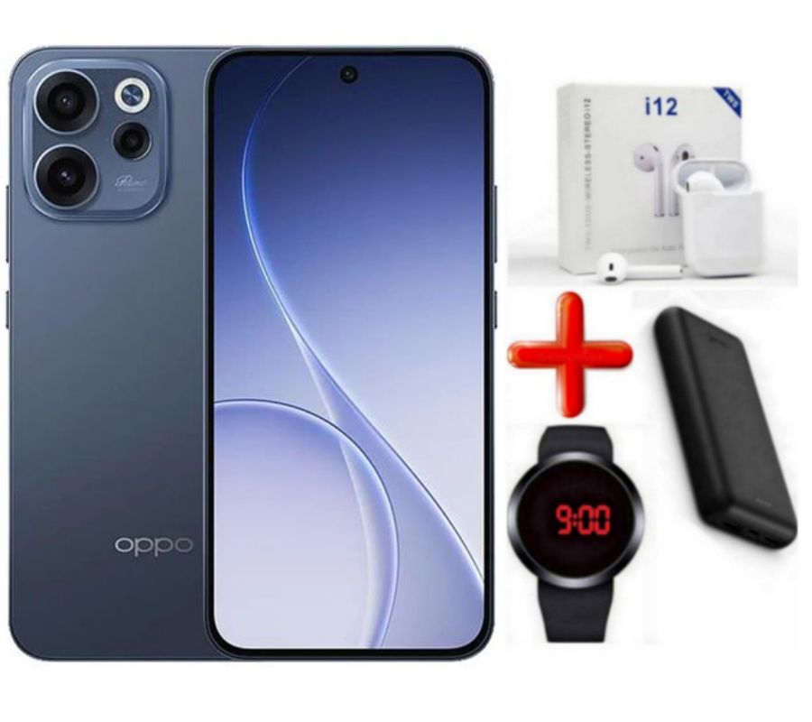 [SUPER DEALS!!!] Oppo Reno 15F 5G 12GB RAM 512GB ROM 50MP Triple Camera 6.57 Inch 120Hz AMOLED Display Gorilla Glass Protection Smartphone Snapdragon 7000mAh Battery 80W Charging Phone New + GIFTS