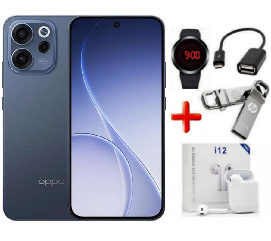 [SUPER DEALS!!!] Oppo Reno 15F 5G 12GB RAM 512GB ROM 50MP Triple Camera 6.57 Inch 120Hz AMOLED Display Gorilla Glass Protection Smartphone Snapdragon 7000mAh Battery 80W Charging Phone New + GIFTS