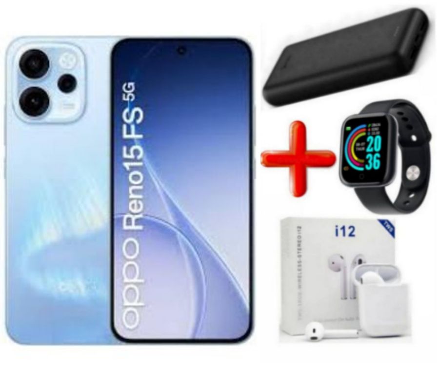 [SUPER DEALS!!!] Oppo Reno 15F 5G 12GB RAM 512GB ROM 50MP Triple Camera 6.57 Inch 120Hz AMOLED Display Gorilla Glass Protection Smartphone Snapdragon 7000mAh Battery 80W Charging Phone New + GIFTS