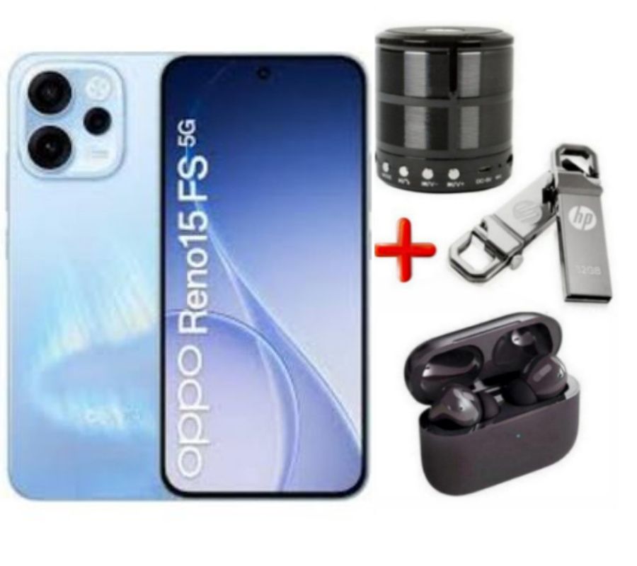 [SUPER DEALS!!!] Oppo Reno 15F 5G 12GB RAM 512GB ROM 50MP Triple Camera 6.57 Inch 120Hz AMOLED Display Gorilla Glass Protection Smartphone Snapdragon 7000mAh Battery 80W Charging Phone New + GIFTS