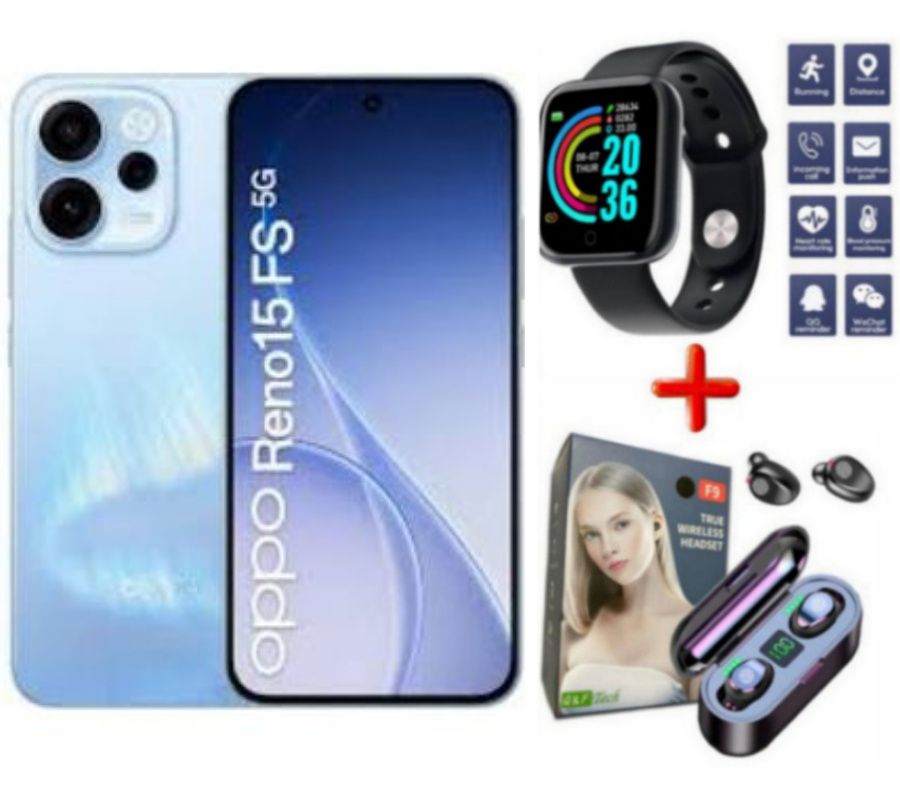 [SUPER DEALS!!!] Oppo Reno 15F 5G 12GB RAM 512GB ROM 50MP Triple Camera 6.57 Inch 120Hz AMOLED Display Gorilla Glass Protection Smartphone Snapdragon 7000mAh Battery 80W Charging Phone New + GIFTS