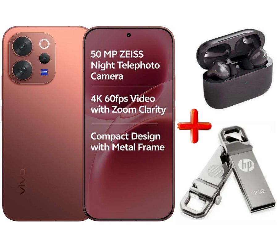 [SUPER DEALS!!!] VIVO V70, 12GB RAM + 512GB ROM STORAGE, 5G, AMOLED, ANDROID 16, SNAPDRAGON 7 GEN 4, 120Hz,90W FAST CHARGE, 50MP CAMERA, 6500mAh BATTERY, 6.59" DISPLAY + FREE AMAZING GIFTS