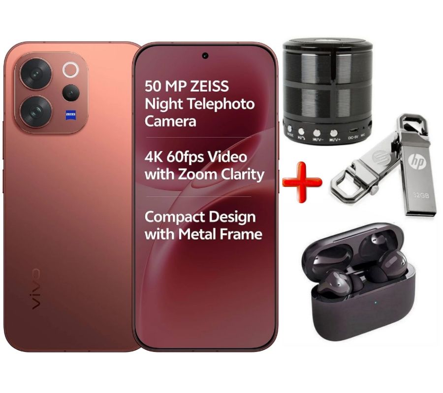 [SUPER DEALS!!!] VIVO V70, 12GB RAM + 512GB ROM STORAGE, 5G, AMOLED, ANDROID 16, SNAPDRAGON 7 GEN 4, 120Hz,90W FAST CHARGE, 50MP CAMERA, 6500mAh BATTERY, 6.59" DISPLAY + FREE AMAZING GIFTS