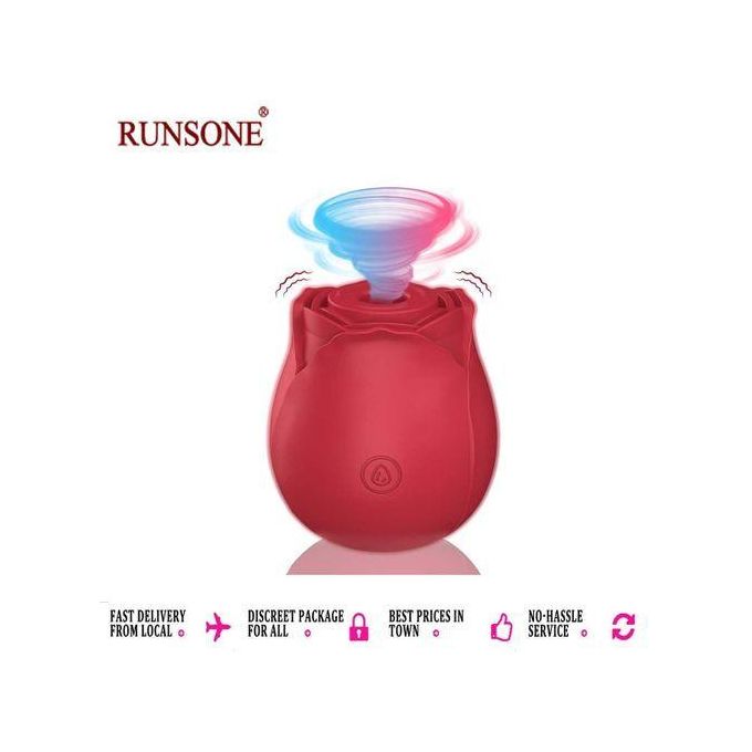 Women Rose Clitoris Sucking Vibrator Adult Sex Toy - image 3
