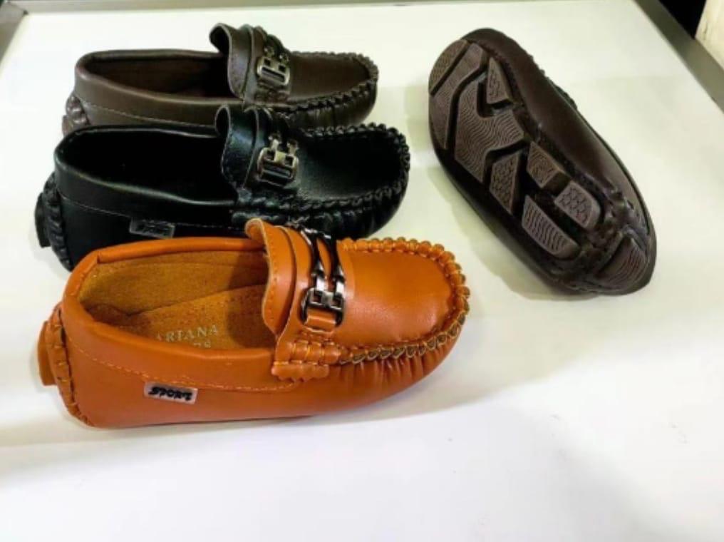BOYS LOAFERS LIGHT QUALITY LEATHER