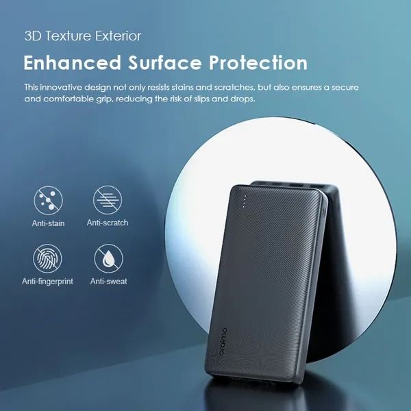 oraimo Traveler 15W Flash 20000mAh 15W Power Bank Fast Charge Powerbank