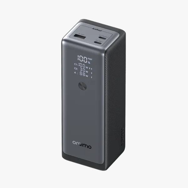 oraimo PowerJet 130 27600mAh 130W Power Bank Laptop Power Bank 100W Max Output capable of charging laptop