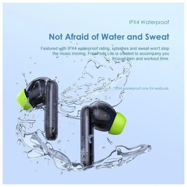 oraimo FreePods Lite ENC True Wireless Earbuds 40-Hr Long Playtime BT Version: V5.3 Oraimo Bluetooth Earphones