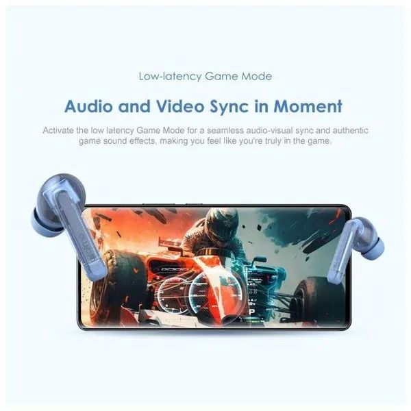 oraimo FreePods Lite ENC True Wireless Earbuds 40-Hr Long Playtime BT Version: V5.3 Oraimo Bluetooth Earphones