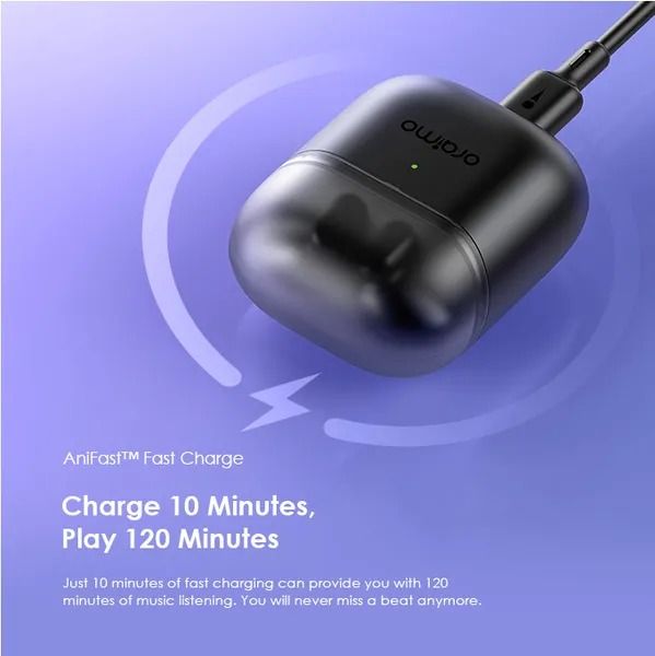 oraimo FreePods Neo Half In Ear True Wireless Earbuds 50-Hr Long Playtime BT Version: V5.3 Oraimo Bluetooth Earphones