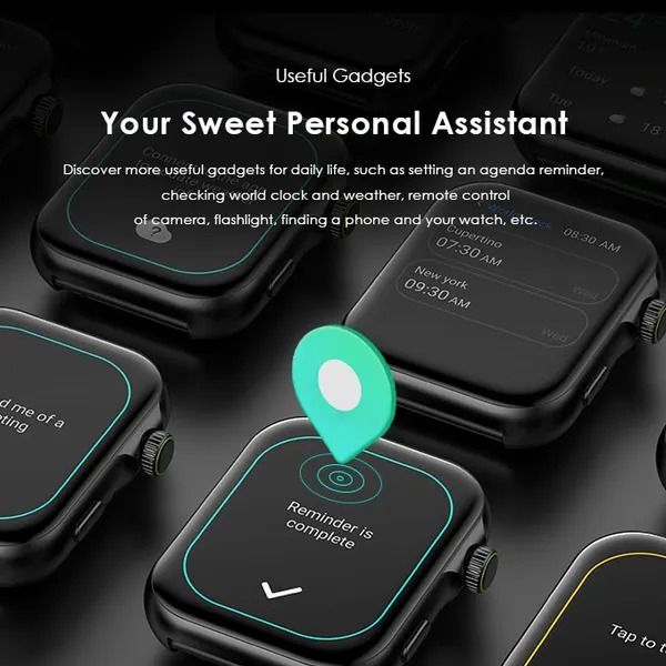 oraimo Watch ES 2 1.95″ AMOLED IP68 Smart Watch 1.95'' AMOLED Display  7 Days Battery Life Bluetooth Call Normal Using Time: 7 days