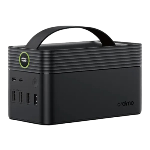 oraimo PowerBox 600 60000mAh 22.5W Power Bank  PD&QC3.0 IN&OUT 5 Outputs  LED Screen Display Oraimo 60000mAh 22.5W Power Bank